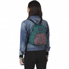 Маленький рюкзак молодіжний Jansport Half Pint 10L Бірюзовий з рожевим Чернігів