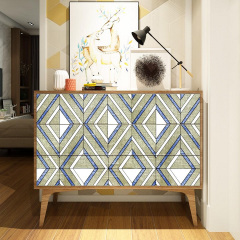 Самоклеюча плівка Sticker Wall SW-00001256 Василькові ромби 0,45х10м Ужгород