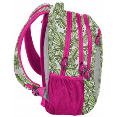 Женский рюкзак Paso Barbie Tropical Leaves BAL-2808 25L Разноцветный Виноградов