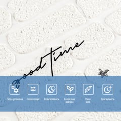 Панель стінова 3D 700х770х4мм напис із сріблом (D) Sticker Wall SW-00001980 Бровари