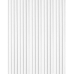 Декоративна стінова рейка Sticker Wall 160*23*3000мм (D) SW-00001533 Біла Конотоп