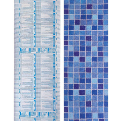 Самоклеюча плівка Sticker Wall синя мозаїка 0,45х10м (10366) Одеса