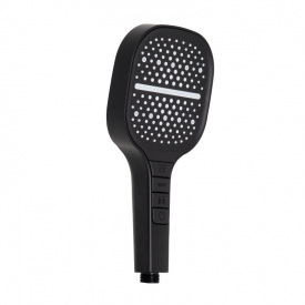 Лійка для ручного душу Qtap Rucni 130x130 мм чорна матова (QTRUC125BLM45957)