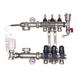 Коллекторная группа Remi на 3 выхода