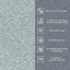 Шпалери самоклеючі Sticker Wall 2800*500*2,5мм YM-10 BLUE WHITE (D) SW-00002021 Бровари