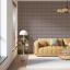 Самоклеющаяся декоративная 3D панель кирпич контраст темно-серый Loft Expert 680x680x4 мм Херсон