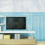 Самоклеюча 3D панель Sticker Wall SW-00001338 Синє дерево 700х700х4мм Луцьк
