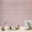 Самоклеющаяся стеновая панель Sticker Wall Розовая 3D NEW CULTURAL WALL 70*70см*4мм PINK+SILVER (D) SW-00001501 Акимовка