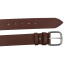 Широкий кожаный ремень под джинсы Skipper 1496-50 Коричневый Киев