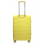Чемодан средний M+ из полипропилена Milano bag 0305 84л Желтый Фастів