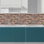 Декоративна ПВХ панель Sticker Wall 960х480х4 мм Коричневий (D) SW-00001555 Ясногородка