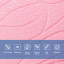 Панель 3D Pink Sticker Wall 700х700х6 мм Рожевий (D) SW-00001950 Херсон