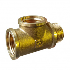 Тройник FADO 1/2" ВВН латунь