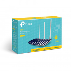 Бездротовий маршрутизатор TP-LINK Archer C20 AC750 3-ant Wireless Router (6370748) Миколаїв