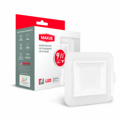 Розумний точковий світильник Maxus 9W Білий (1229) Буча