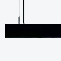 Светильник линейный Maxus Assistance Line Slim Pro 30W 80Ra 4000 900 мм 140B Down IP20 linkable Черный (1522) Камень-Каширский