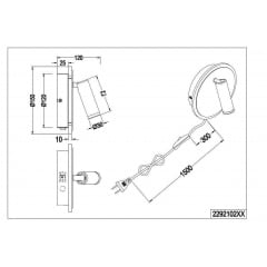 Бра TRIO JORDAN 229210232 Бердичів