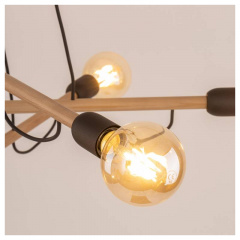 Люстра TK Lighting Helix Коричневий Чорний (TK4953) Михайлівка