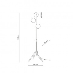 Торшер TK Lighting Ester Бежевый (TK5809) Умань