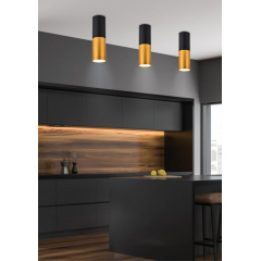 Точечный светильник Candellux Tuba Черный (2281728) Талалаевка