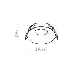 Точечный светильник EYE IP44 BK TK-Lighting 3501 Охтирка