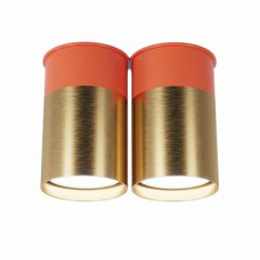Точковий світильник Pikart BP подвійний Coral Gold (6349-2) Ужгород