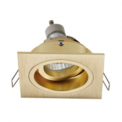 Точковий світильник Zuma Line 92703-gd CHUCK DL SQUARE Gold (Zu92703-GD) Ладан
