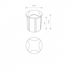 Уличный светильник Nowodvorski 8162 PAT LED CN Оріхів