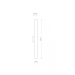 Настенный светильник Nowodvorski 8118 ICE TUBE LED S CN Чугуїв