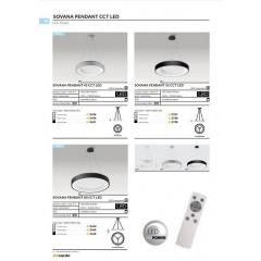 Люстра AZzardo SOVANA 45 CCT LED AZ3436 Миколаїв