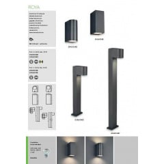 Настінний вуличний світильник TRIO ROYA 204269242 Нова Прага