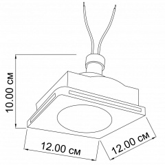 Точечный светильник RONDA Imperium Light 150112.01.01 Кропивницкий