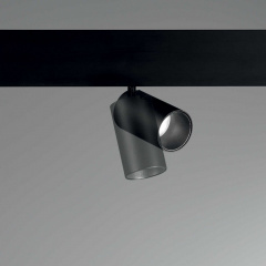 Трековый светильник EGO TRACK SINGLE 8W 3000K BK Ideal Lux 257631 Обухів