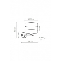 Бра TAGO BK TK-Lighting 3210 Сумы