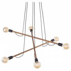 Люстра TK Lighting Helix Коричневий Чорний (TK4950) Обухів