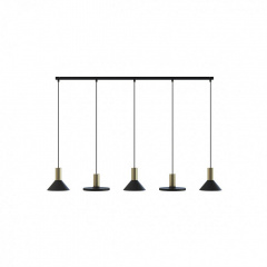Люстра Nowodvorski 8032 HERMANOS V BLACK/SOLID BRASS Павлоград
