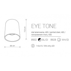 Точковий світильник Nowodvorski EYE TONE 8931 (Now8931) Дніпро
