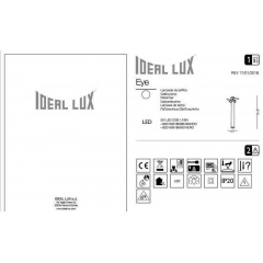 Точечный светильник Ideal Lux EYE 186993 Житомир