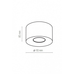 Точечный светильник ORION 8,5 GO TK-Lighting 3199 Тячев
