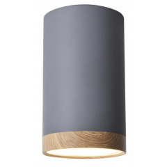 Точковий світильник Candellux Tuba Сірий (2282879) Обухів