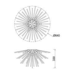 Люстра Zuma Line URCHIN C0491-06B-F7DY Київ