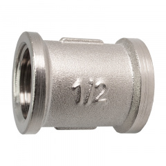Муфта REMI 1/2"х1/2" ВВ латунь Виноградов