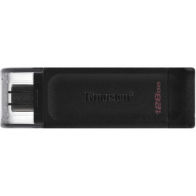 Flash Drive Kingston DT70 128GB, Type-C, USB 3.2 (6579622)