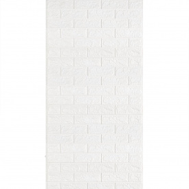 Панель стінова у рулоні 3D Sticker Wall 700х3080х2 мм Білий (D) SW-00002534