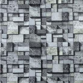 Панель стінова Sticker Wall 700х770х3 мм Сірий (D) SW-00001996