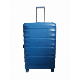 Чемодан дорожный Гигант (XL) Airtex 242 115л 76,5x52,5x33см Синий