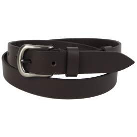 Женский кожаный ремень Skipper 1493-30 Темно-коричневый