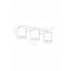 Потолочный светильник VICO 3 BK/GO TK-Lighting 6510 Стрий