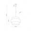 Люстра TK Lighting Calisto Чорний (TK5363) Токмак
