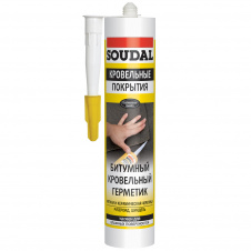 Герметик битумный кровельный SOUDAL 280 мл